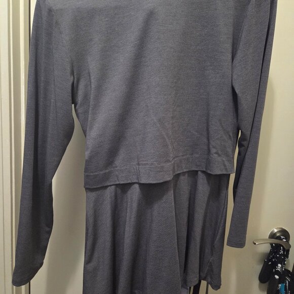 Betabrand Pose peplum wrap top x 2 - Picture 4 of 5